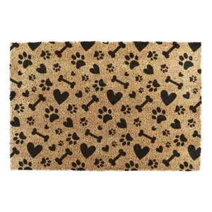 Paws And Bones Doormat (90 x 60cm)