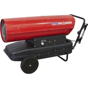 High-Efficiency Industrial Space Heater for Kerosene and Diesel - 340,000 BTU Output