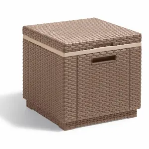 Allibert Ice Cube Cooler Brown