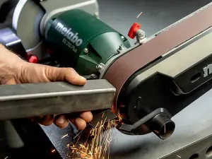 Metabo BS 200 Plus 600W Dual Bench Grinder for Wood and Metal Projects