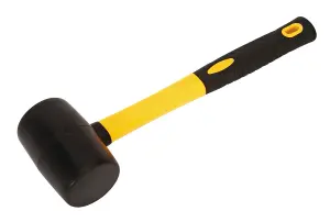 Sealey Rubber Mallet 1lb with Fibreglass Shaft RMB100