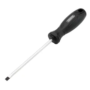 Draper Slotted Parallel Hard Grip Screwdriver, 5.5 x 125mm 13541