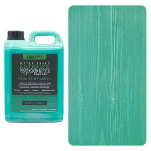 Littlefair's - Outdoor Wood Stain - Beach Hut Green - 2.5 LTR