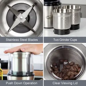 Quest 34170 80g Electric Wet & Dry Food Grinder