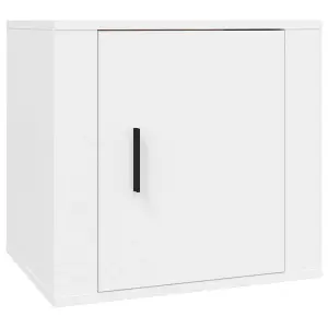 Berkfield Bedside Cabinets 2 pcs White 50x39x47 cm