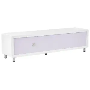 Beliani Modern TV Stand White PEMBORKE