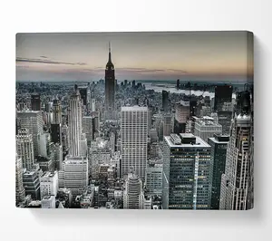 Across New York Canvas Print Wall Art - Medium 20 x 32 Inches