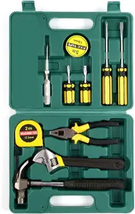 11 Piece DIY Tool Set Home Professional Hand Tool Kits Set For Easy Repairs