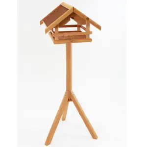 Easipet Wooden Bird Table Feeder for Garden