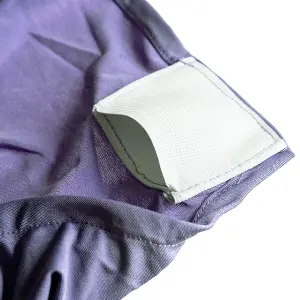 Polyester Spandex Chair Cover for Wedding Decoration - Lavender, Pack of 1