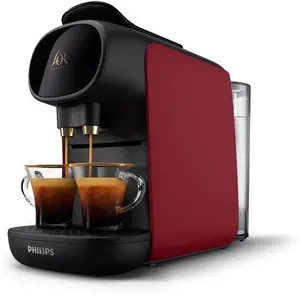 L'or BARISTA Sublime Coffee Capsule Machine By Philips, For Double Or Single Capsule, Red (LM9012/50)