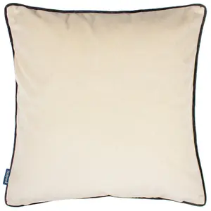 Throw Pillow Cover Ivory / Square / 50cm H x 50cm W x 1cm D