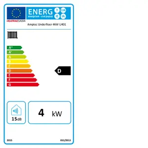 Heatrae Sadia Amptec U401 4kW Electric Boiler Underfloor 95022101