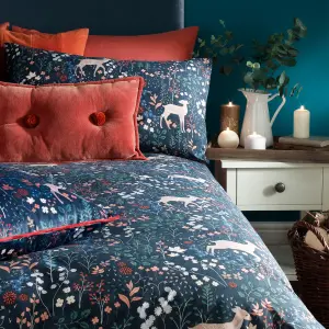 furn. Richmond Botanical Woodland Reversible Duvet Cover Set