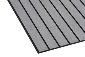 Acupanel Luxe Natural Grey Oak Non Acoustic Wood Slat Wall Panel 240cm x 60cm