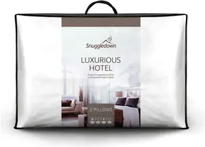 Snuggledown Luxurious Hotel Medium Pillow - 2 Pack