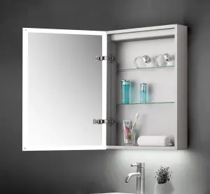 Keenware KBM-102 Regil LED 700x500mm Bathroom Mirror Cabinet