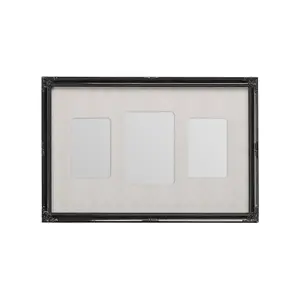 Maison by Premier Black 3 Photo Multi Photo Frame