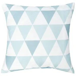 Set of 2 Outdoor Cushions TRIFOS Blue