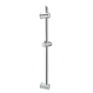 ENKI, S08, Shower Slider Riser Rail, Riser includes Shower Head Holder Bar and Shower Pole for Shower Head, Durable Chrome Finish