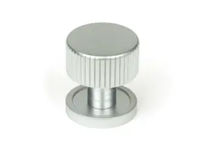 From The Anvil Satin Chrome Judd Cabinet Knob - 25mm (Plain)