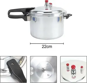 5 Litre Pressure Cooker Aluminum 5L Kitchen Catering Home Cookware