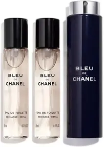 CHANEL Bleu De CHANEL Refillable Travel Spray, 3 X 20Ml