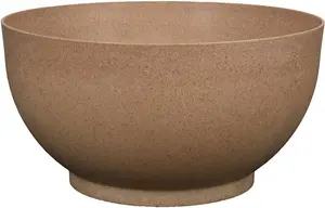 Bowl Planter Plant Pot Legs Oval Flower Modern Decorative Saucer Indoor Outdoor 40cm Wood ECO without legs