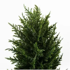 120cm Spiral Cypress Artificial Tree UV Resistant Outdoor