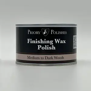 Priory Polishes Finishing Bees Wax Furniture Polish 400 ml Medium to Dark Tones