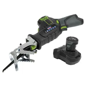 Sealey 10.8V 2Ah SV10.8 Series Cordless Reciprocating Saw Kit 2700RPM CP108VRS