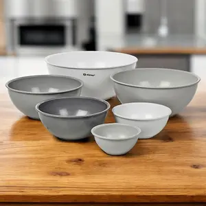 URBNCHEF 5.25L 6 Pcs Mixing Bowl Measuring Pouring Set Kitchen Cooking Baking Food