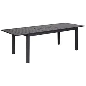 Garden Table Synthetic Material Dark Grey SKALOMA