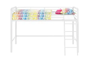 Midsleeper Bunk Bed White, Single