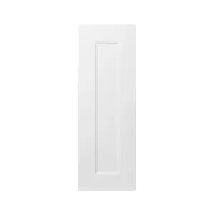 GoodHome Artemisia Matt white Classic shaker Highline Cabinet door (W)250mm (H)715mm (T)18mm