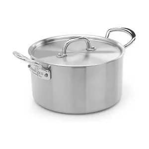 Samuel Groves Classic Stainless Steel Triply 20cm Casserole Pan with Lid