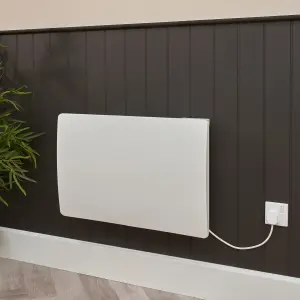 Adam Solis 1500W Ceramic Core Electric Radiator in White