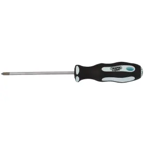 Draper PZ TYPE Soft Grip Screwdriver, No.0 x 75mm 03457