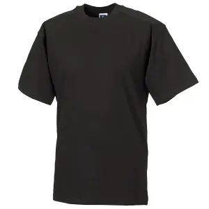 Russell Europe Mens Workwear Short Sleeve Cotton T-Shirt