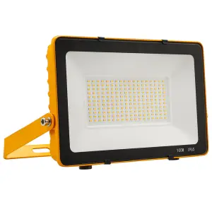 110V LED Floodlight 100W Slim - Site Lighting 4000K IP65 Rated with Integrated LEDs