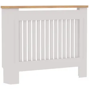 Vida Designs Arlington Medium White MDF Radiator Cover