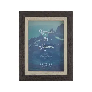 Interiors by Premier Box 5 x 7 Two Tone Photo Frame