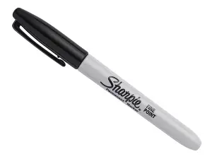 Sharpie - Fine Tip Permanent Marker Black