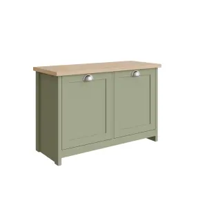 GFW Lancaster Shoe Storage Sage Green