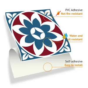 Walplus Talavera Combo Mix Tile Stickers