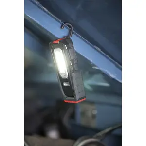 Magnetic Inspection Light - 3W COB & 1W SMD LED - Wireless Recharge - IP68 Rated