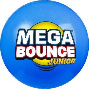 Wicked Mega Bounce Junior Blue. Huge inflatable bounce ball with a 1.4m circumference. Foot pump included