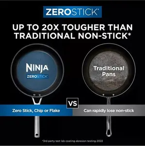 Ninja ZEROSTICK Stainless Steel Non-Stick Frying Pan