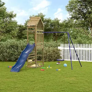 Berkfield Outdoor Playset Impregnated Wood Pine