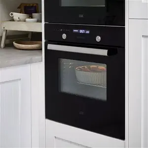 Cooke & Lewis Clcpbl Built-In Compact Oven - Brushed Black